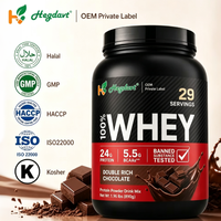 Isolat de protéines de lactosérum en poudre, saveur chocolat, croissance musculaire, récupération, hommes, sport, 20-29g, OEM, étiquette privée, halal