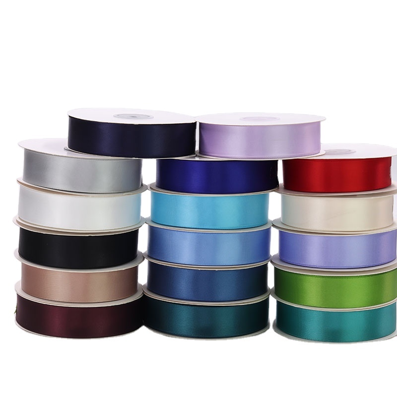 1 Inch Satin Ribbon Solid Color