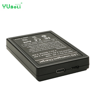 Chargeur de batterie double fente avec affichage LED pour batteries d'appareil photo Canon NB-6L NB-6LH Li-ion, station de charge rapide USB