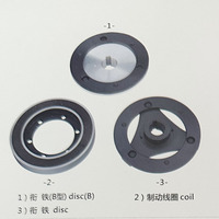 Embrayage et frein complets en acier inoxydable Toyoda 610 63650-01007 TOAJ-0175 pour pièces de machines textiles à métier à tisser Garantie 6 mois 7kg