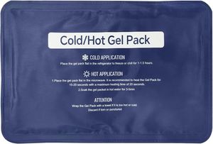 Reusable Gel Soft Ice <b>Packs</b> for Injuries Flexible Hot/Cold Therapy Bag for Knees/Back/Face/Joint Muscle Pain Relief Class II - Product Image 2