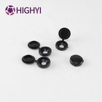 Tapa de rosca autorroscante HIGHYI, máquina de fabricación de tapa de rosca de plástico, tapa de protección de cabeza plana decorativa