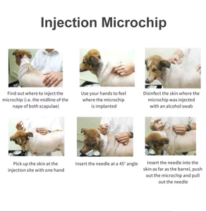 שבב הזריקות rfid עבור חתול כלב em4305 צ 'יפ מחמד תג מיני תדר 134.2khz מיני כרטיס בקרת גישה מיני חיה - Product Image 4