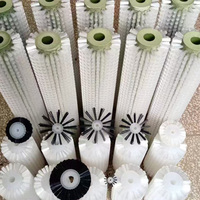 Rouleau brosse industriel Genesis personnalisé de haute qualité pour le nettoyage de vitres et le débavurage de plaques d'acier, disponible en OEM, garantie 0,5 an