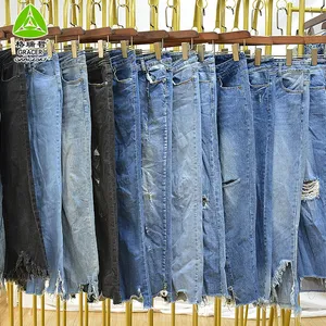 Damen Jeans Hosen gebrauchte Kleidung, Kanada gebrauchte Kleidung in Ballen, Preis