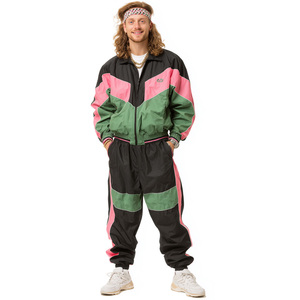 Pantalon de survêtement rétro Disco années 70 80 Néon TV Film Polyester Costumes d'Est de la mer pour Hommes Tenues de Performance Halloween Carnaval - Product Image 5