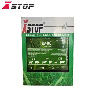 Électrificateur de clôture <span class=keywords><strong>solaire</strong></span> 4J 70KM / Alimentation par batterie <span class=keywords><strong>solaire</strong></span> pour clôture électrique spéciale ferme, utilisation extérieure pour bovins, moutons, chèvres - Product Image 5
