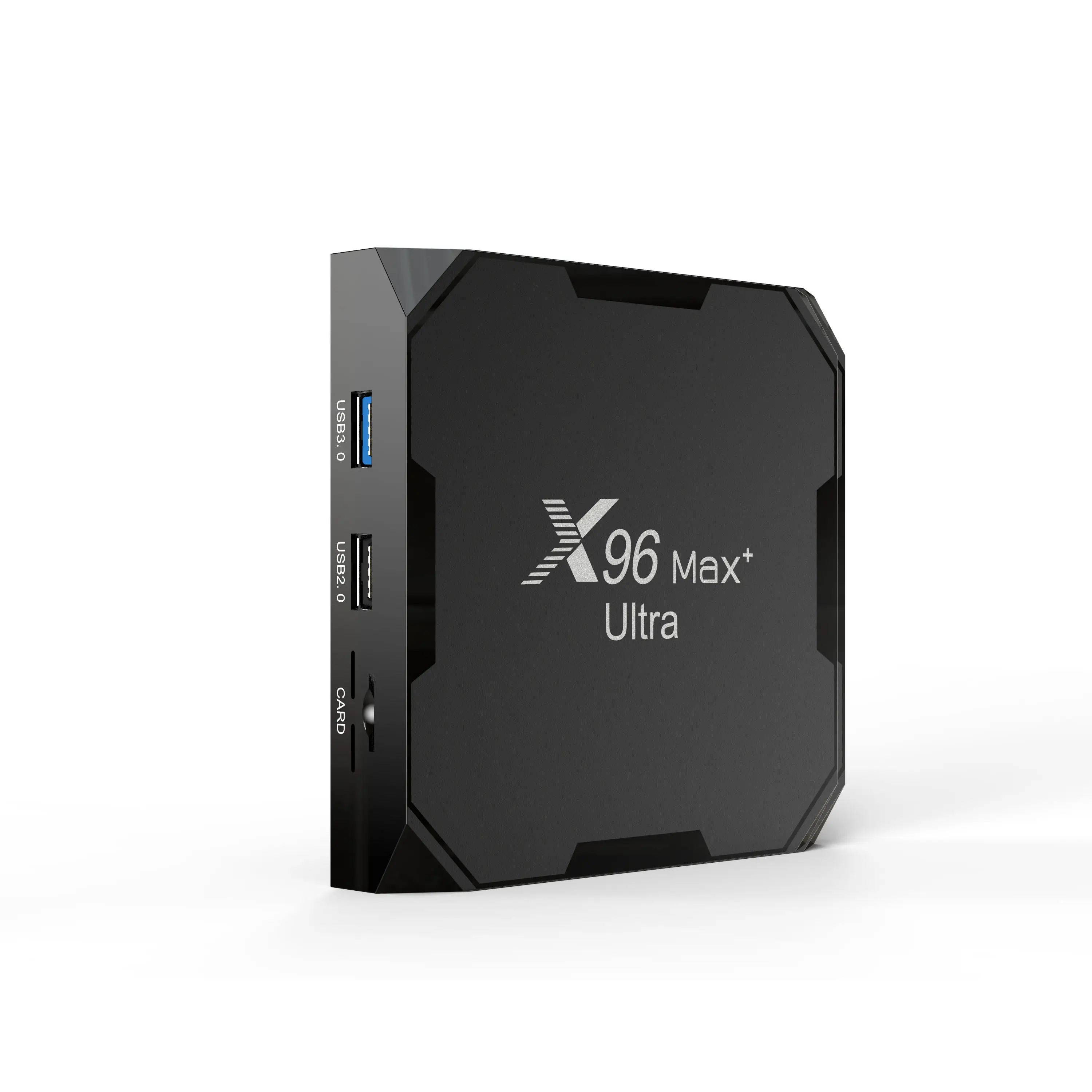 אנדרואיד Tvbox X96 מקס + תמיכה 8k Ultra T 100M אנדרואיד 11 Amlogic S905X4 4GB + 32GB האוויר הדיגיטלי לווין מקלט להגדיר תיבה עליונה