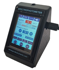 Spectromètre de couleur électronique Sensegood, précision 0,04 DE, largeur de bande spectrale 400-700 nm, résolution de longueur d'onde 1 nm, portable - Product Image 6