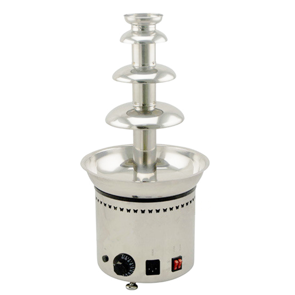 4 слоя Электрический Шоколадный фонтан для продажи 4-ярусный выставочный стенд для шоколадного фонтана профессиональная подставка