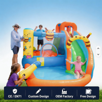 Château gonflable pour enfants pas cher, toboggan pour bébé, château gonflable pour enfants, toboggan pour enfants, Chine