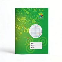 Vente chaude sur le marché africain Cahier d'exercices standard 17x22cm Gamme complète de pages Pour la distribution scolaire à Madagascar