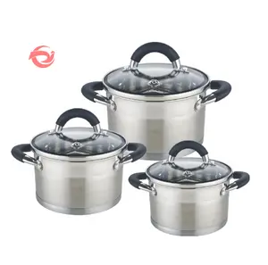 גבוהה באיכות כלי בית פשטידות 16/18/20/24cm cookingware סט בישול סיר