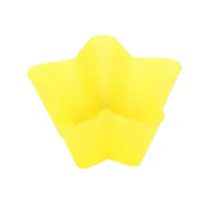 Silicone Cake Mold Star Shaped Muffin Cupcake Baking Molds