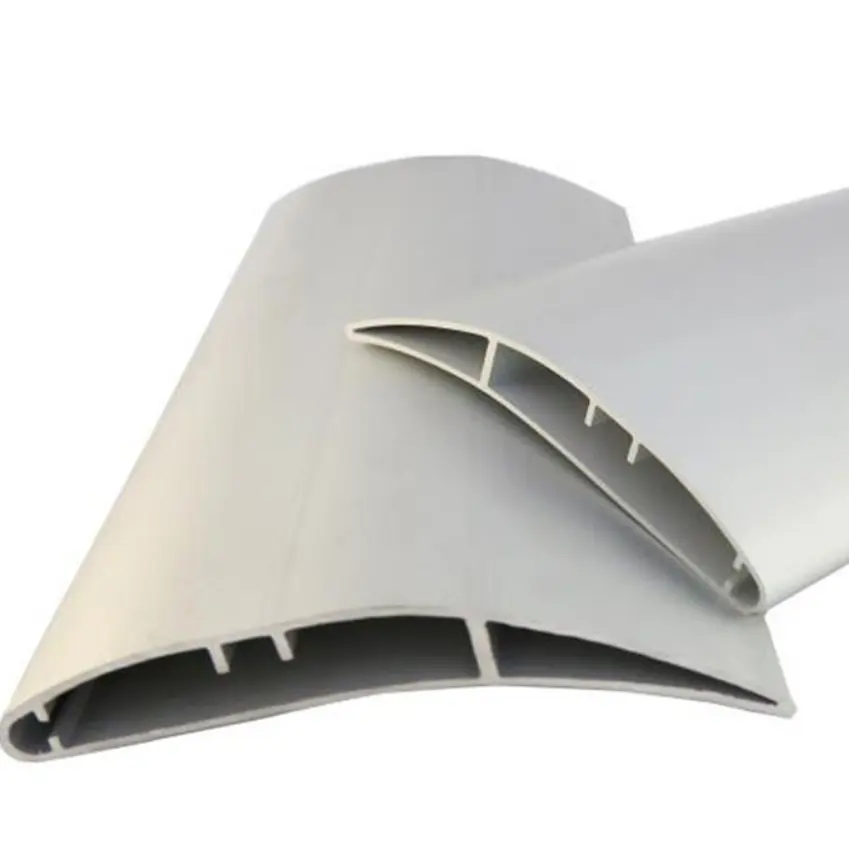 Airfoil Arsitek Shades Louver Fins Aluminium Ekstrusi Fanblade Bersayap Profil Aluminium untuk Louver