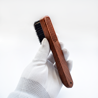 Brosse de nettoyage en poils de sanglier de Chine 100% pur, qualité professionnelle, plusieurs tailles, manche en bois, personnalisable OEM