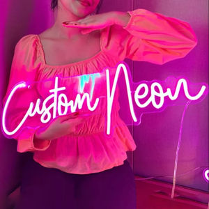 AudiRS IIM Car logo 5V 12V Sign con silicona Trip Led Neon Light Custom Pattern - Product Image 1