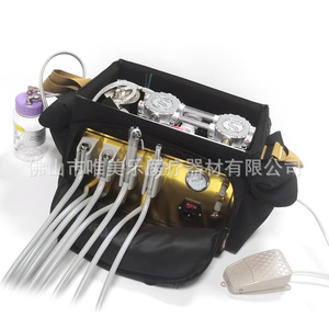 Unidad de Tratamiento Dental Portátil Integrada con Fuente de Alimentación Eléctrica, Materiales de Plástico, Acero y Metal, Unidad Móvil Tipo Mochila - Product Image 4