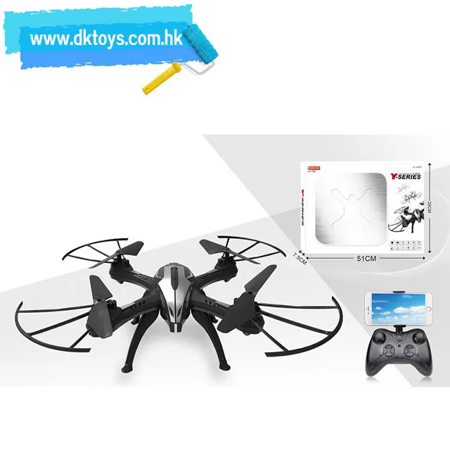 Wifi 2.4g 4 Assi R/C Aereo Elicottero Quadcopter Drone Altezza Fissa Funzione Per I Bambini