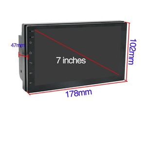 Phổ Điện Dung Màn Hình Cảm Ứng <span class=keywords><strong>7Inch</strong></span> 2Din Radio Tuner Đa Phương Tiện Player <span class=keywords><strong>Gps</strong></span> Navigator Car Stereo <span class=keywords><strong>Android</strong></span> Auto TS7 - Product Image 2