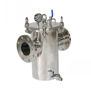 Stainless Steel T Type Strainer Basket <b>Filter</b> Vertical Basket Screen <b>Filter</b> for Sewage Oil Filtering - Product Image 2