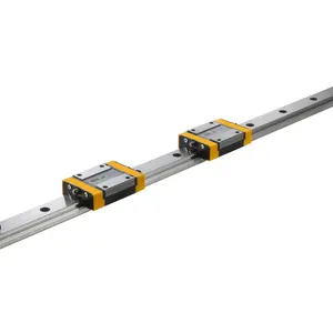 Banyak Digunakan Kualitas Unggul Dapat Dipertukarkan Besi Tahan Karat 45Mm 15Mm Rel Geser Kecil Panduan Linier Lgb