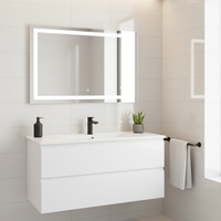 Miroir de salle de bain rétro-éclairé mural moderne Offre Spéciale, Anti-buée, haute définition, Rectangle, miroir Led intelligent