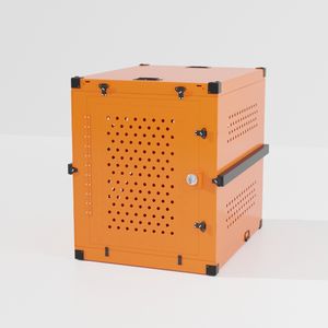 अपग्रेड निर्माता एल्यूमीनियम क्रट फोल्डेबल सुरक्षा भारी शुल्क बड़े पालतू जानवरों की आपूर्ति बाहरी इनडोर कुत्ते की क्रट - Product Image 3