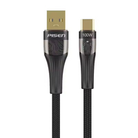 Kabel Data Tipe C Grosir Langsung 3A Pengisian Cepat Konduktor Tembaga Murni Ramah Lingkungan Berlapis Nilon untuk Penggunaan Ponsel & Kamera