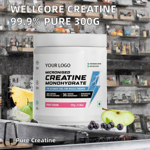 Créatine monohydrate 99,9% pure en poudre instantanée, améliore l'immunité et la gestion de l'énergie, 300g/bouteille pour hommes - Product Image 2