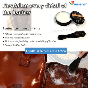 Juego de Cuidado y Limpieza con Jabón para Sillas de Montar de 100 ml, Incluye Toallas y Cepillos para Zapatos, Fácil de Limpiar Manchas y Suciedad - Product Image 4