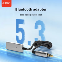 Verliesvrije muziekafspeel USB 5.3 audio-ontvangerconverter met AptX HD/LDAC voor auto & luidspreker