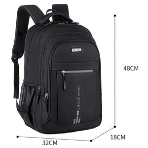 Fashion 15.6 Inch Waterproof Durable Oxford Laptop <b>Backpack</b> Portable College Student <b>Backpack</b> for Men Business Travel Laptop Bag - Product Image 6