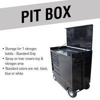Grande boîte à outils UTE en aluminium Kindelplate de taille personnalisée fabriquée à partir de matériaux PC durables maintenant en vente!