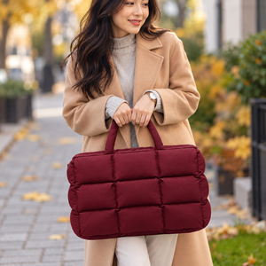 Bolso Tote de Nailon con Estampado de Leopardo de Gran Capacidad y Alta Calidad, Bolso Bandolera Ligero, Bonito y Resistente al Agua para Mujer - Product Image 5
