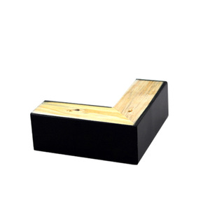 Solid Wood Furniture <b>Leg</b> Black Rustic Heavy Duty <b>Sofa</b> Chair Coffee Table Bed Support <b>Legs</b> - Product Image 1