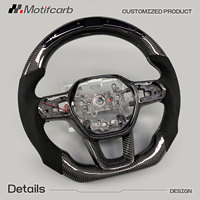 Volant en fibre de carbone personnalisé avec écran LED intelligent pour Honda Civic Si Type-R FL5 CR-V 11e génération 2022-2026