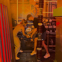 Parcours d'obstacles interactif personnalisé pour défi d'équipe immersif en intérieur, accessoires de jeu d'activation pour divertissement