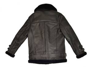 Abrigo de Piel de Oveja de Doble Cara para Mujer VRGSW0096 Galvaine TR, Ropa de Abrigo Moderna para Invierno, Primavera y Otoño - Product Image 4