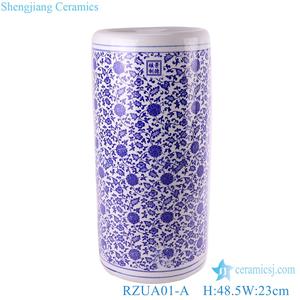 RZUA01-A/B/C/D/E/F <span class=keywords><strong>Porte</strong></span>-<span class=keywords><strong>parapluie</strong></span> en céramique bleu et <span class=keywords><strong>blanc</strong></span> <span class=keywords><strong>pas</strong></span> <span class=keywords><strong>cher</strong></span> de Jingdezhen - Product Image 3