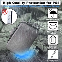 Conception personnalisée OEM antichoc pour console de jeux vidéo Étui de voyage rigide Pouch Box pour Playstation 5/PS5 - Csae uniquement