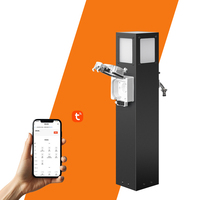 Prise de courant extérieure pour villa, en acier inoxydable, étanche IP66, avec contrôle intelligent Wi-Fi, rallonge 110-250V