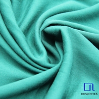 Soft Touch 40S 95% Rayon 5% Spandex Twill Fabrics Tissu extensible pour vêtements et vêtements
