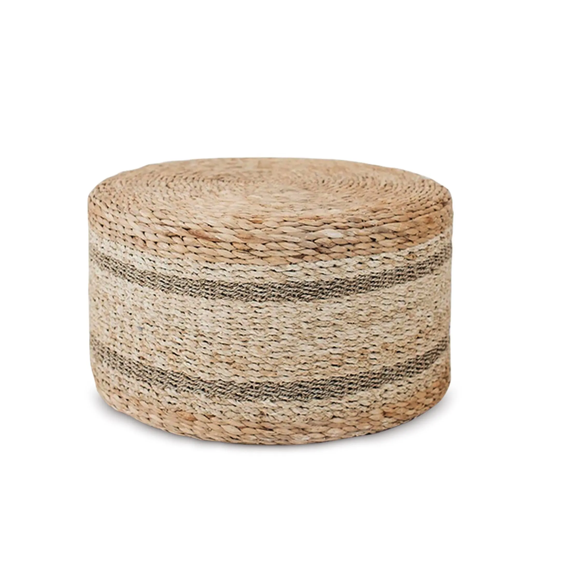 Best choice Pouf Espagne Mix Of Seagrass Water Hyacinth Adorable Interior Decoration Made in Vietnam