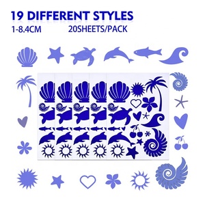 Custom <strong>Tanning</strong> Sunless <strong>Stickers</strong> for Body Waterproof Sunbathing Removable Self Adhesive Perforated Bed <strong>Sticker</strong> - Product Image 2
