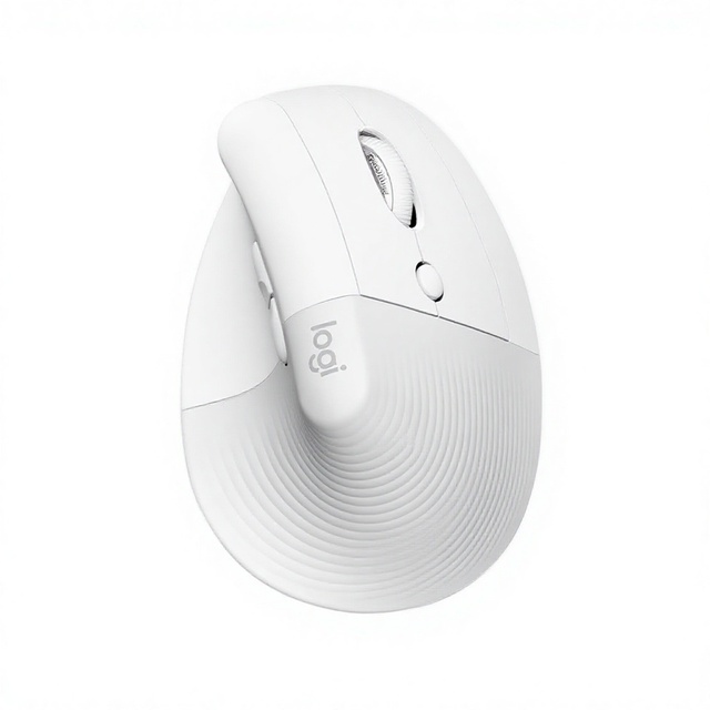 Lift Vertical Ergonomic Wireless Mouse with Silent Click/USB Dual Mode Battery Powered Backlit None for PC Laptop Tablet
