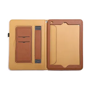 Wholesale Luxury Envelope Shape PU Leather Tablet Bag Card Holder Protective Case For iPad