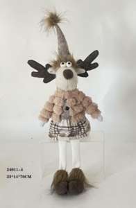 70CM Hanging-Leg Reindeer Ornament - Product Image 2