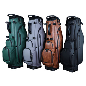 Nueva Bolsa <span class=keywords><strong>de</strong></span> <span class=keywords><strong>Golf</strong></span> Premium para Hombre en PU con 6 Divisores para Palos, Bolsillo Magnético <span class=keywords><strong>de</strong></span> Almacenamiento y 3 Bolsillos Dedicados para Bebidas Frías - Venta Directa <span class=keywords><strong>de</strong></span> Fábrica - Product Image 5