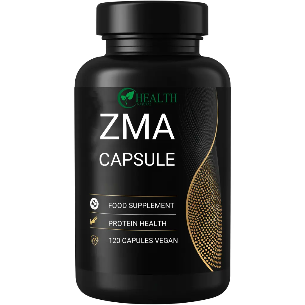 OEM suplemen binaraga untuk pria dan wanita Zinc Magnesium B6 kapsul Vitamin ZMA